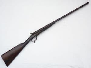 Deactivated F. Harrison & Co. 12-bore hammer shotgun **SOLD**