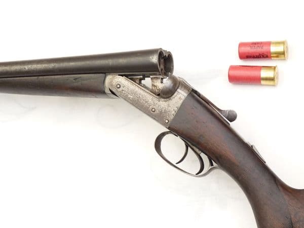 Deactivated Frederick Williams 12-bore boxlock shotgun **SOLD**