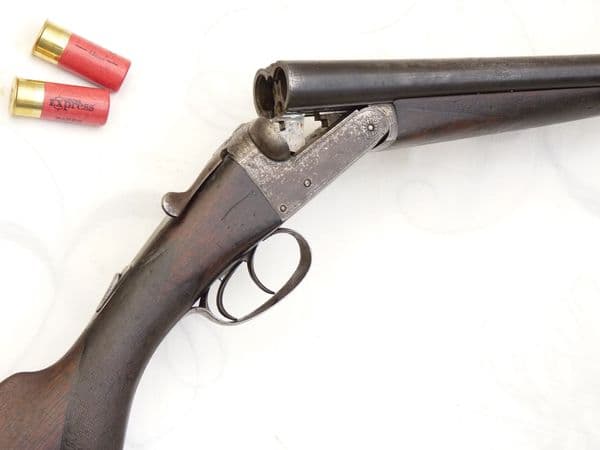 Deactivated Frederick Williams 12-bore boxlock shotgun **SOLD**