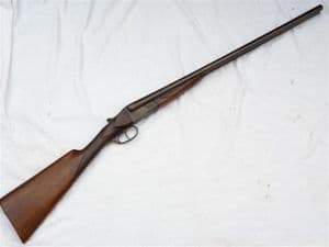 Deactivated French made 16-bore boxlock double-barrelled shotgun  **SOLD**