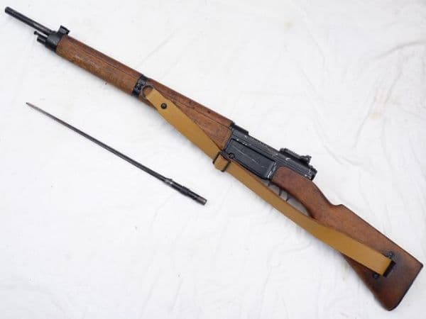 Deactivated French MAS 36 infantry rifle, pre-WW2 manufacture, c/w bayonet  **SOLD**