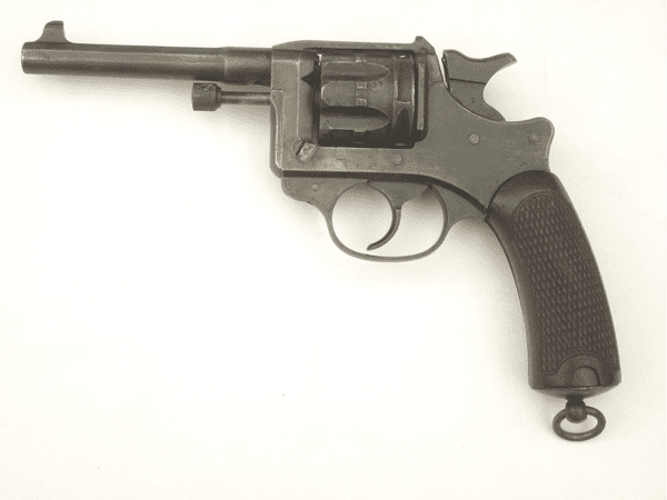 Deactivated French Modele 1892 revolver, 1914 dated, early EU spec