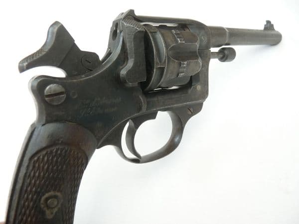 Deactivated French Modele 1892 revolver, 1914 dated, early EU spec