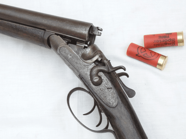 Deactivated G.B. Richardson 12-bore hammer shotgun  **SOLD**