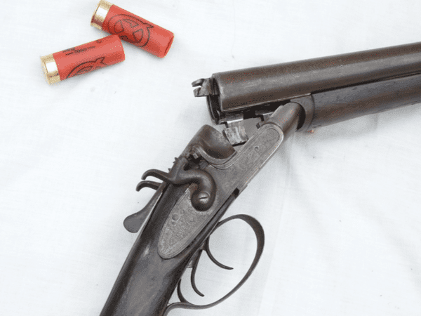 Deactivated G.B. Richardson 12-bore hammer shotgun  **SOLD**