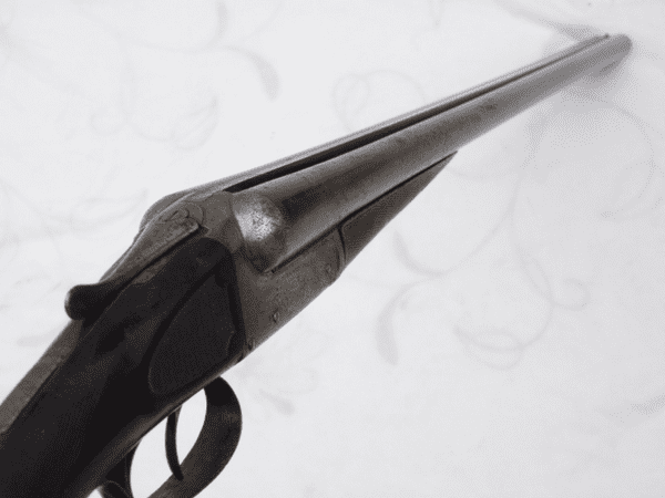 Deactivated G.E. Lewis 12-bore boxlock shotgun  **SOLD**