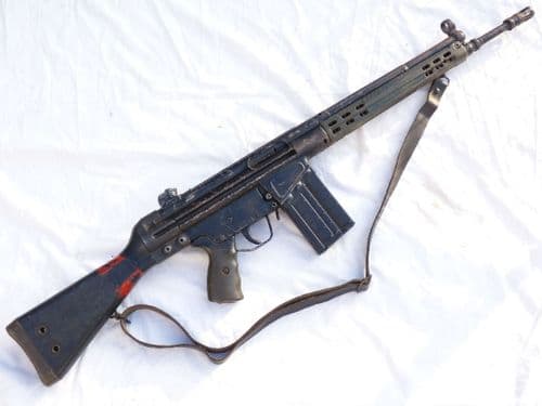 Deactivated German Heckler & Koch G3 7.62mm battle rifle, 1974 dated.  **SOLD**