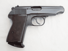 Deactivated German Hege Waffen AP66 semi-automatic pistol in .380 caliber  **SOLD**