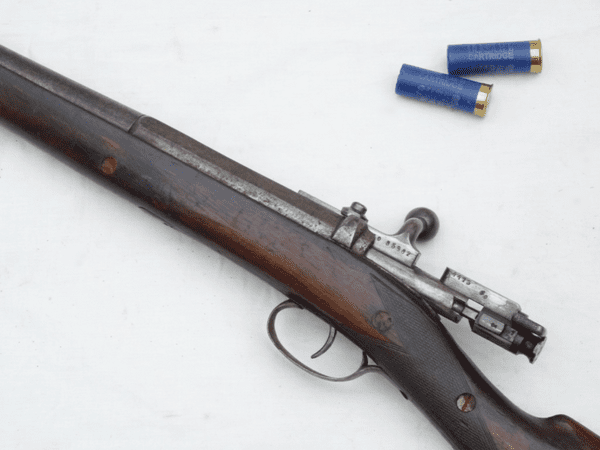 Deactivated German made 12-bore bolt-action shotgun  **SOLD**