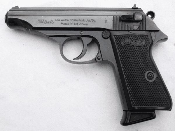 Deactivated German Walther PP 7.65mm automatic pistol 1962 dated, mint condition  **SOLD**
