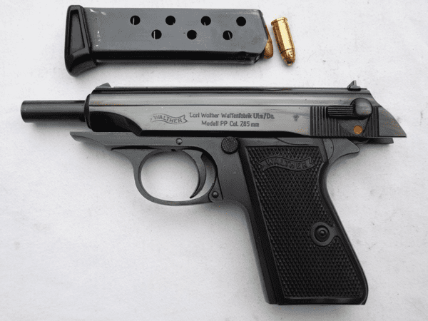 Deactivated German Walther PP 7.65mm automatic pistol 1962 dated, mint condition  **SOLD**
