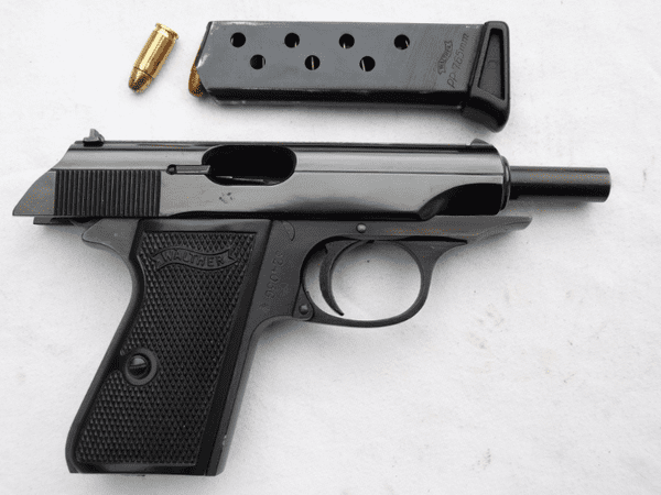 Deactivated German Walther PP 7.65mm automatic pistol 1962 dated, mint condition  **SOLD**
