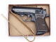 Deactivated German Walther PPK 7.65mm automatic pistol 1965 dated - in box **SOLD**