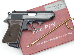 Deactivated German Walther PPK 7.65mm automatic pistol 1965 dated - in box **SOLD**