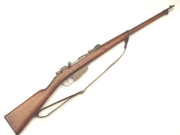 Deactivated Italian Carcano M1891  rifle, dated 1918, early spec