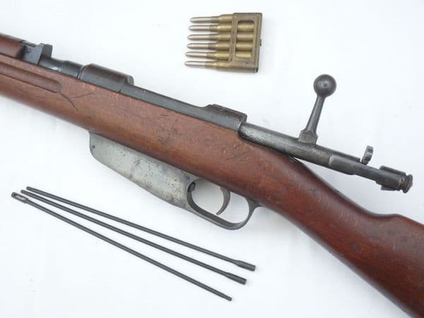 Deactivated Italian Carcano M38 carbine, 1939 dated, early spec **SOLD**