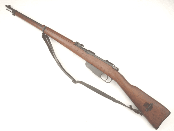 Deactivated Italian Carcano M91/41 infantry rifle, dated 1943, early spec