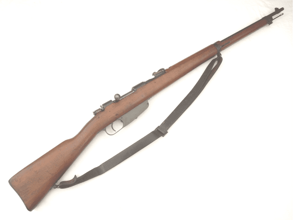 Deactivated Italian Carcano M91/41 infantry rifle, dated 1943, early spec