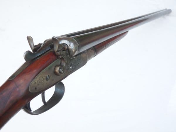 Deactivated Italian San Marco 12-bore hammer shotgun **SOLD**