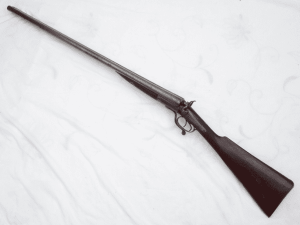 Deactivated J.D.Dougall 12-bore hammer shotgun **SOLD**