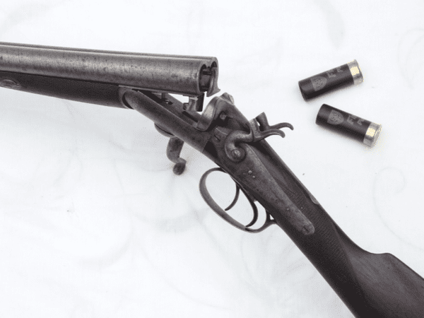 Deactivated J.D.Dougall 12-bore hammer shotgun **SOLD**