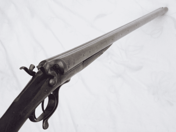 Deactivated J.D.Dougall 12-bore hammer shotgun **SOLD**