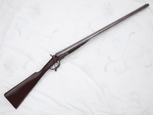 Deactivated J.D.Dougall 12-bore hammer shotgun **SOLD**