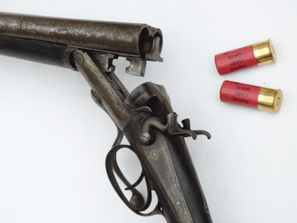 Deactivated J.Woodward & Sons 12-bore hammer shotgun **SOLD**
