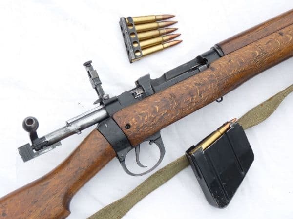 Deactivated Lee-Enfield no4 mk1/3  infantry rifle, 1954 dated  **SOLD**