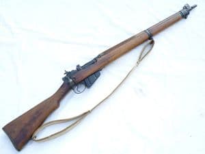Deactivated Lee-Enfield no4 mk1* Canadian Longbranch made 1942 dated, New Zealand marked.  **SOLD**