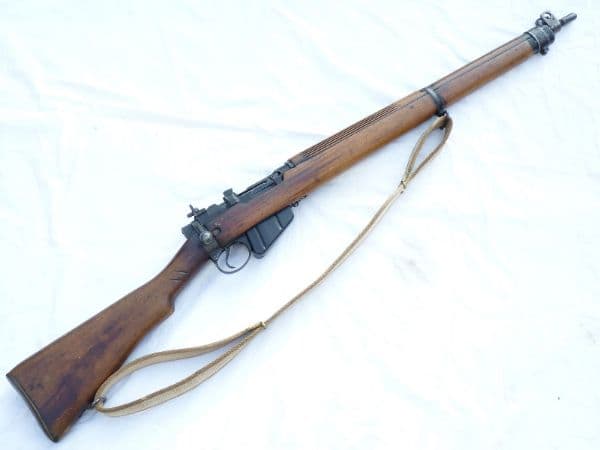 Deactivated Lee-Enfield no4 mk1* Canadian Longbranch made 1942 dated, New Zealand marked. **SOLD**