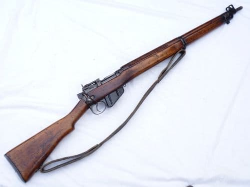 Deactivated Lee-Enfield no4 mk1*rifle 1943 dated Savage made  **SOLD**