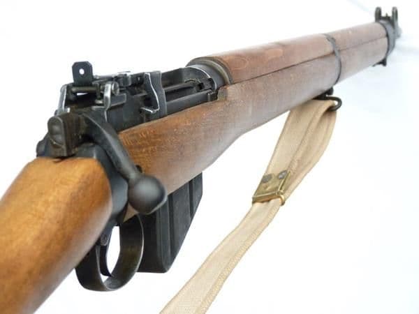 Deactivated Lee-Enfield no4 mk1 rifle British built 1945 dated SOLD