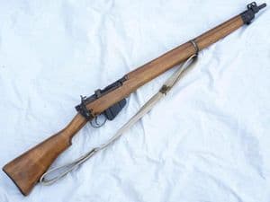 Deactivated Lee-Enfield No4 mk1* rifle  Savage made 1942 dated  **SOLD**