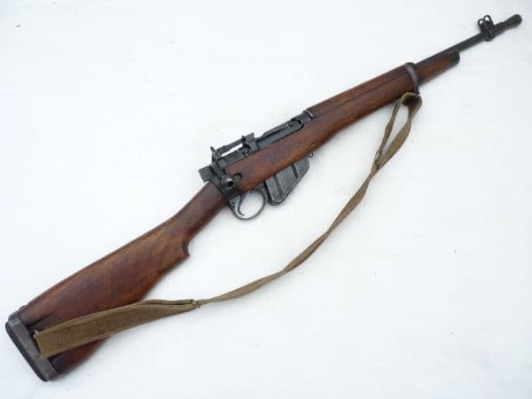 Deactivated Lee-Enfield No5 mk1  1947 dated,  matched s/numbers  **SOLD**