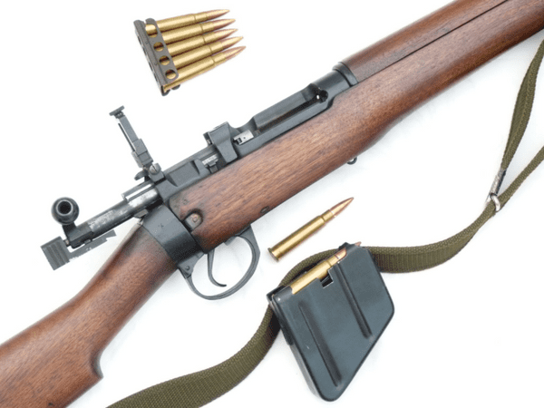 Deactivated Lee-Enfield No5 mk1 British built 1945 dated, matching s/numbers **SOLD**