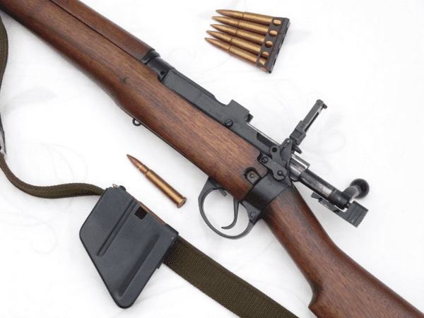 Deactivated Lee-Enfield No5 mk1 British built 1945 dated, matching s/numbers **SOLD**