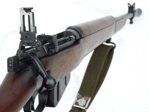 Deactivated Lee-Enfield No5 mk1 British built 1945 dated, matching s/numbers **SOLD**