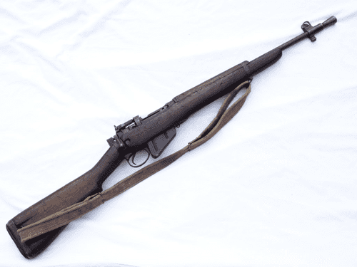 Deactivated Lee-Enfield no5 mk1 Jungle Carbine 1945 dated, all matched s/numbers  **SOLD**