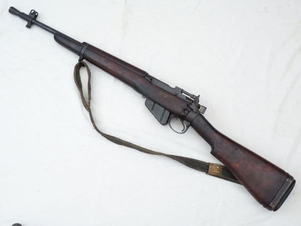 Deactivated Lee-Enfield no5 mk1 Jungle Carbine dated 1945, some matched s/numbers  **SOLD**