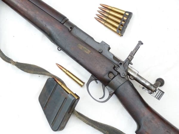 Deactivated Lee-Enfield no5 mk1 Jungle Carbine dated 1945, some matched s/numbers  **SOLD**