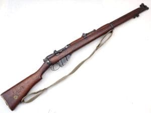 Deactivated Lee-Enfield SMLE mk3 BSA Co made contract rifle, undated with magazine cut-off  **SOLD**