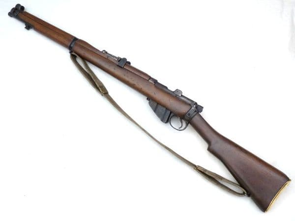 Deactivated Lee-Enfield SMLE mk3 BSA Co made dated 1939 with magazine cut-off  **SOLD**