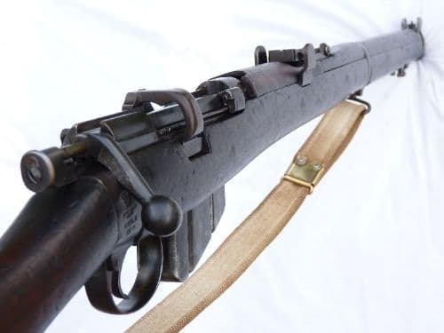 Deactivated Lee-Enfield SMLE mk3* Enfield made 1918 dated, ALL matching numbers  **SOLD**