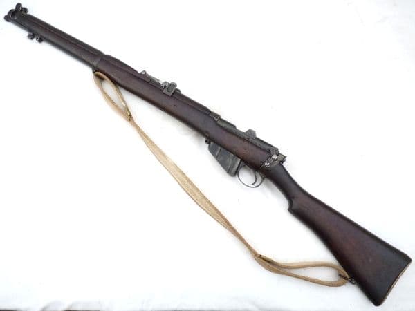 Deactivated Lee-Enfield SMLE Mk3, 'Peddled Scheme' 1918, mag cut-off, ALL matched serial numbers  **SOLD**