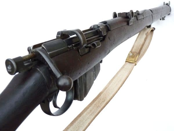 Deactivated Lee-Enfield SMLE Mk3, 'Peddled Scheme' 1918, mag cut-off, ALL matched serial numbers  **SOLD**