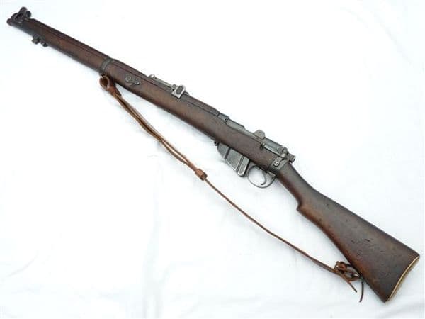 Deactivated Lee-Enfield SMLE mk3  rifle 1912 dated with volley sights LSA made SOLD