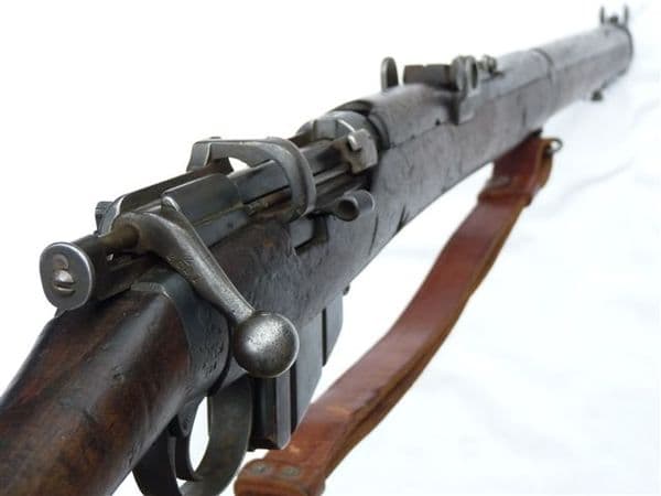 Deactivated Lee-Enfield SMLE mk3  rifle 1912 dated with volley sights LSA made SOLD