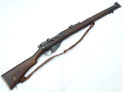 Deactivated Lee-Enfield SMLE mk3  rifle 1912 dated with volley sights LSA made SOLD