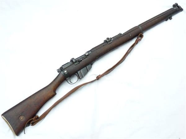 Deactivated Lee-Enfield SMLE mk3 rifle 1912 dated with volley sights LSA made SOLD